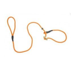   Firedog Moxon retriever póráz Classic 8 mm 130 cm bright orange dupla agancs stoppal