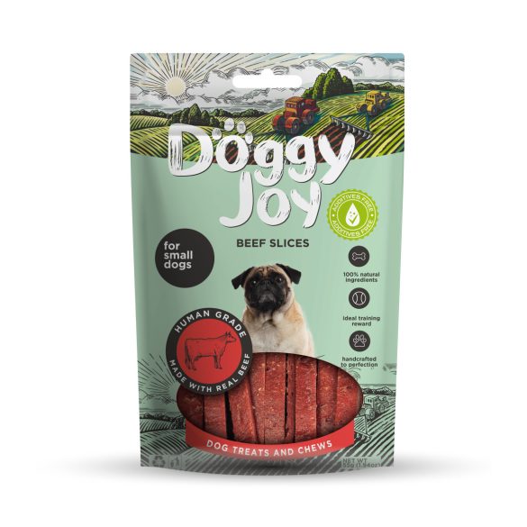 Doggy Joy Marhahús csíkok 55g