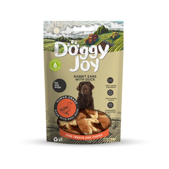 Doggy joy kacsahússal töltött nyúlfül 90 g