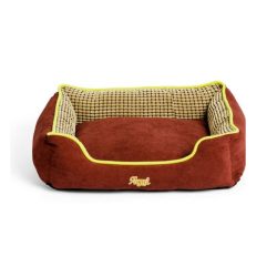 Agui Sunset Square Bed Piros 48x35x17 cm