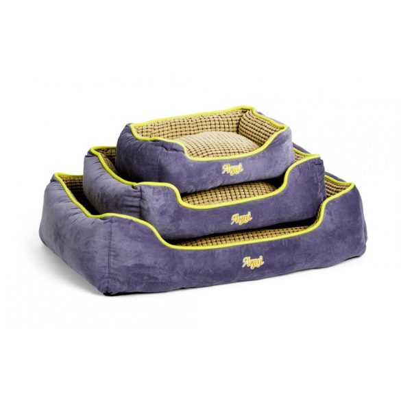 Agui Sunset Square Bed Piros 48x35x17 cm