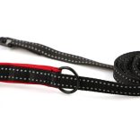 Aminela póráz nonlined Sport & City 20 mm / 150 cm piros/fekete