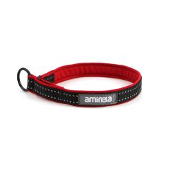   Aminela félfojtó nyakörv -Sport & City 25 mm/60 cm + 5 cm, piros