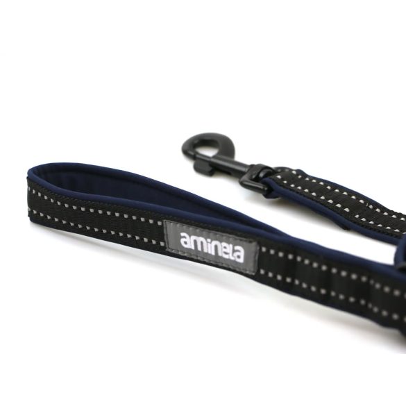Aminela póráz Sport & City 25 mm / 150 cm kék