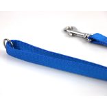 Aminela póráz karikával 25 mm/140 cm kék