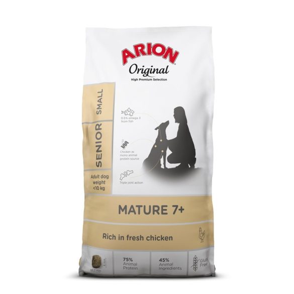 ARION Original Mature 7+ Senior Small Chicken Rice 2 kg