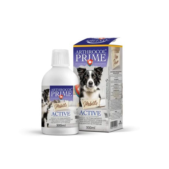 Arthrocol Mobility Active - Rocky Pro folyékony ízület- és porcerősítő kutyáknak 300 ml