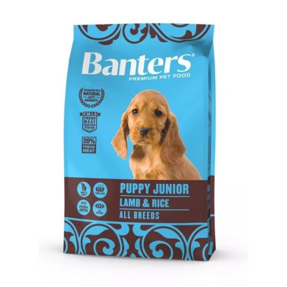 Visán Banters Dog Puppy & Junior Lamb & Rice 3 Kg