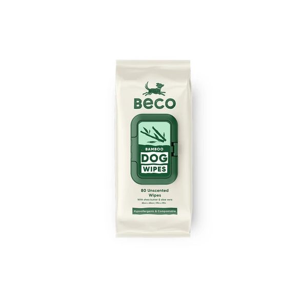 Beco Bambusz hipoallergén törlőkendő illatmentes 80db