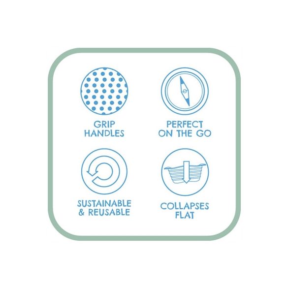 Beco Pets Összecsukható Utazótál M Rózsaszín