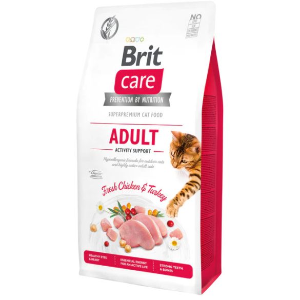 Brit Care Cat ADULT CSIRKE & PULYKA 7 kg