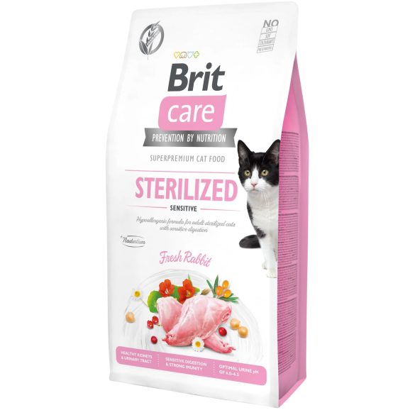Brit Care Cat STERILISED - SENSITIVE 0,4 kg