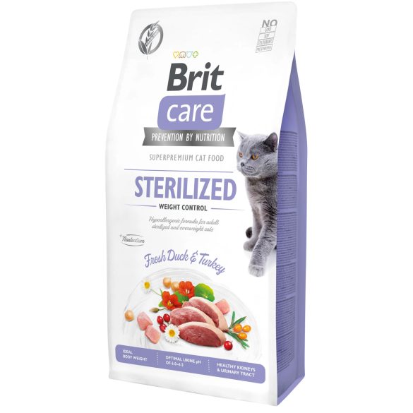Brit Care Cat STERILISED - WEIGHT CONTROL 0,4 kg