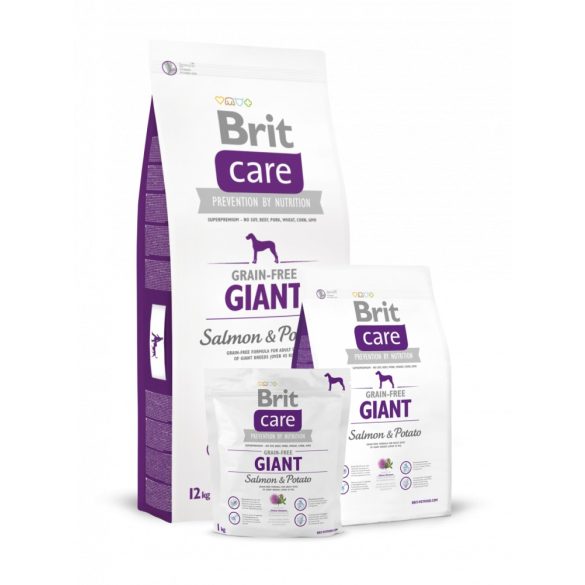 Brit-Care-Adult-Giant-Salmon-Potato-Grain-Free 12 kg