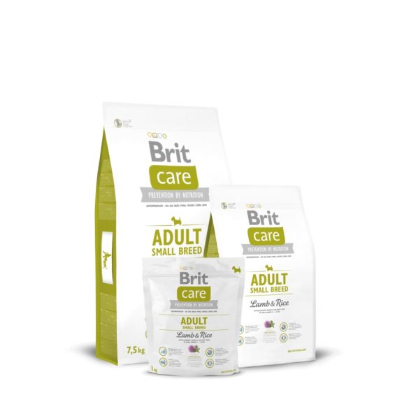 Brit Care Adult Small Breed Lamb & Rice Hipoallergenic 7,5 kg
