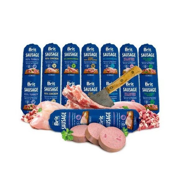 Brit Premium Sausage Szalámi 7 Féle 800 g