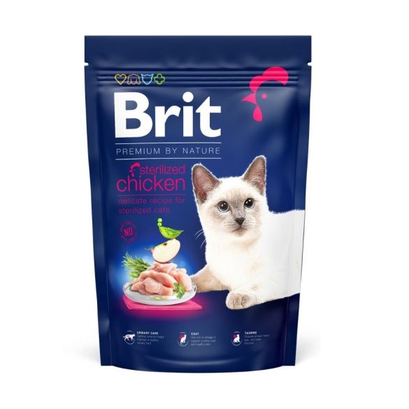 Brit Premium Cat Sterilised (ivartalanított) 0,8 kg