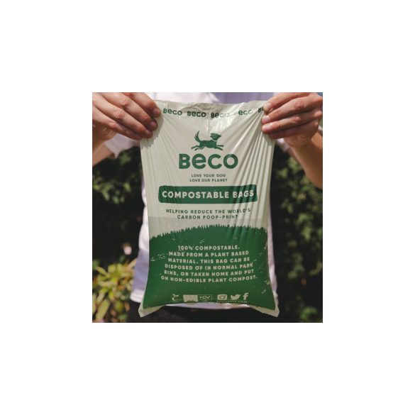 Beco Pets Komposztálható Zacskó Illatmentes 96db