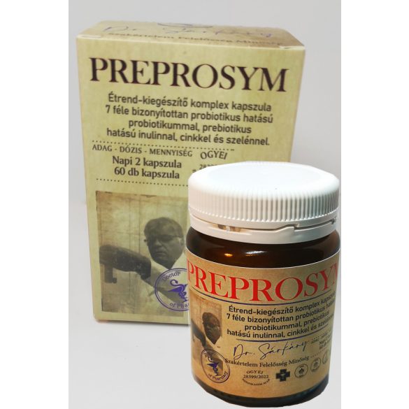 PreProsym – Prebiotikum, Probiotikum és Symbiotikum