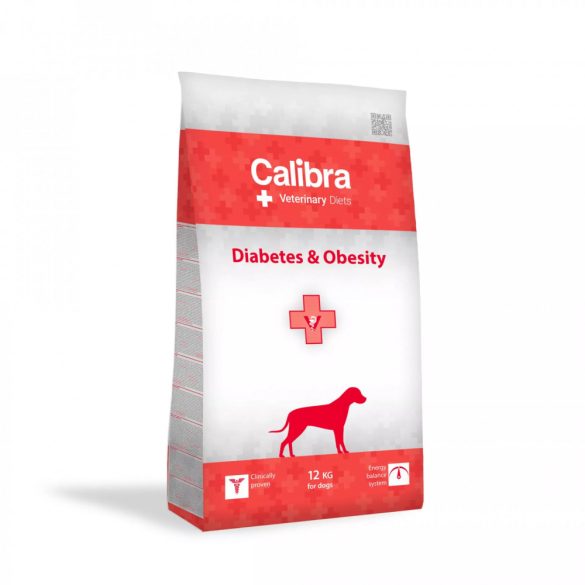 Calibra VD Dog Diabetes&Obesity 12 kg NEW