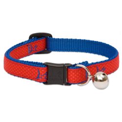   LUPINE macska nyakörv (CLUB 1/2" Derby Red csengővel 21-30 cm )