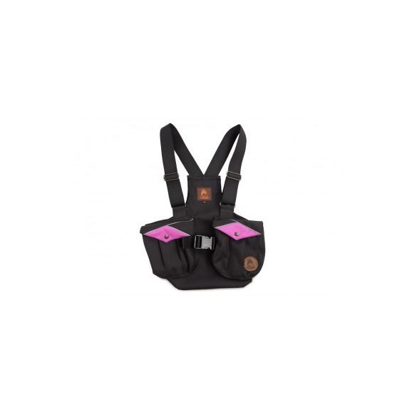 Firedog Dummytartó mellény Trainer Gyerekeknek 140-146 black/pink