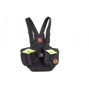 Firedog Dummytartó mellény Trainer Gyerekeknek 140-146 black/neon green