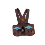 Firedog Dummytartó mellény Trainer Gyerekeknek 122-128 brown/baby blue