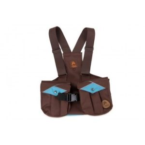 Firedog Dummytartó mellény Trainer Gyerekeknek 122-128 brown/baby blue