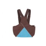 Firedog Dummytartó mellény Trainer Gyerekeknek 122-128 brown/baby blue