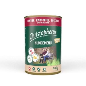 Christopherus Prémium menü rénszarvas, burgonya, cukkini 800 g