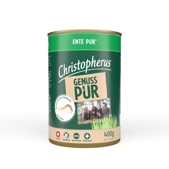 Christopherus Pure 100% Kacsa 400 g