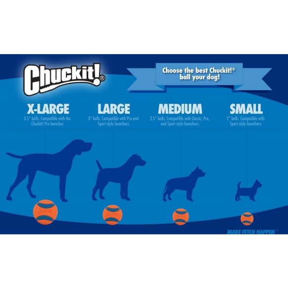 Chuckit! Erratic labda M 2 db