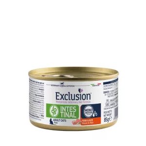 Exclusion Intestinal Cat Pork and Rice 85 g