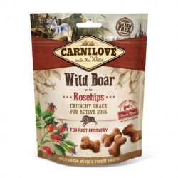   Carnilove Crunchy Snack Wild Boar & Rosehips- Vaddisznó Hússal és Csipkebogyóval 200g
