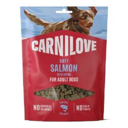   Carnilove Dog Soft Snack Salmon With Thyme - Lazac Kakukkfűvel kistestű kutyáknak 200g
