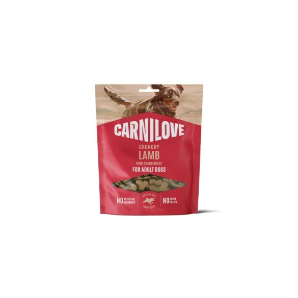 Carnilove Dog Crunchy Snack Lamb With Cranberries - Bárány Tőzegáfonyával 200g