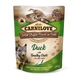 Carnilove Adult tasakos Paté - kacsa mezei komócsinnal 300g