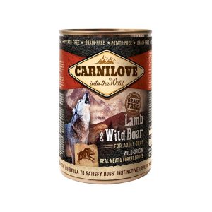 Carnilove Dog Konzerv Adult Lamb&Wild boar - Bárány&Vaddisznó 400g 