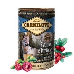   Carnilove Dog Konzerv Adult Salmon&Turkey - Lazac&Pulyka 400g 