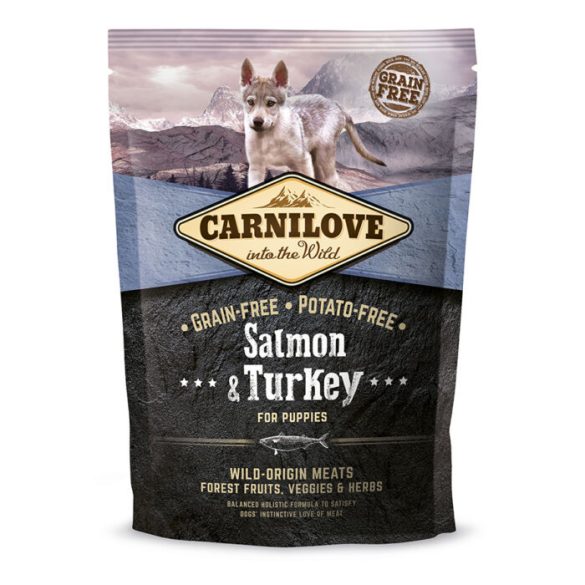 Carnilove Puppy Salmon&Turkey - Lazac&Pulyka 12 kg