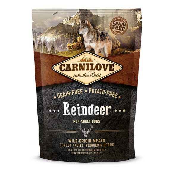 CarniLove Reindeer for Adult Rénszarvas 1,5 kg