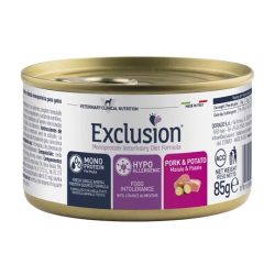 Exclusion Hypoallergenic Cat Pork and Potato 85 g
