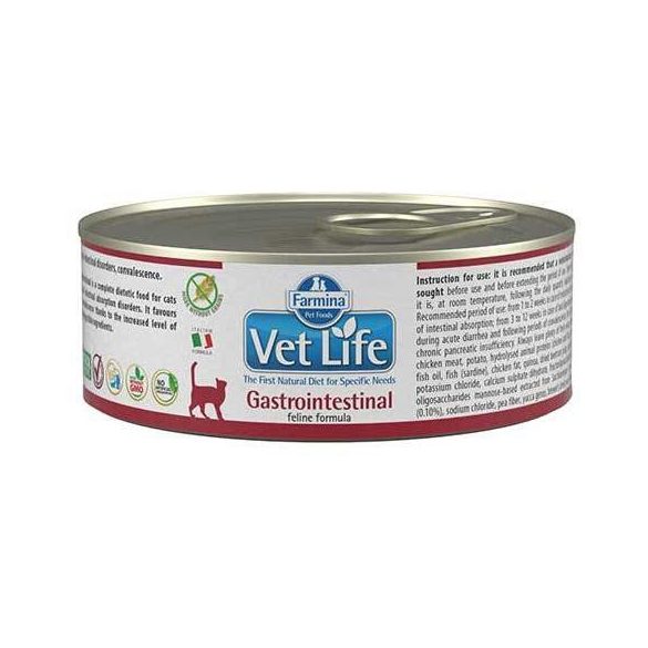 Farmina Vet Life Cat Konzerv Gastrointestinal 85g