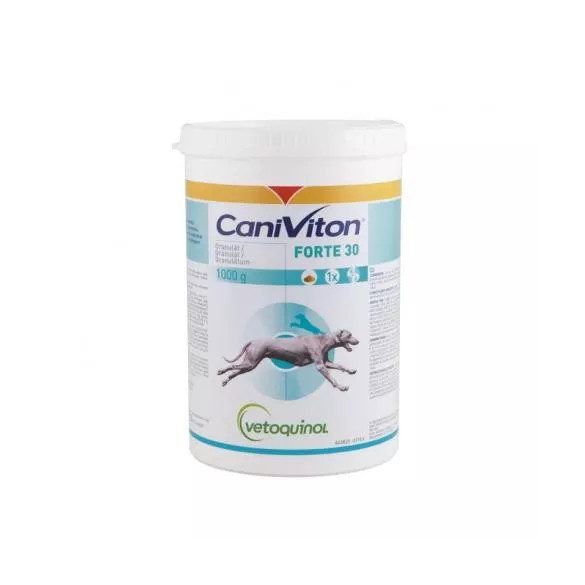 Caniviton Forte 30 porctámogató granulátum kutyáknak
