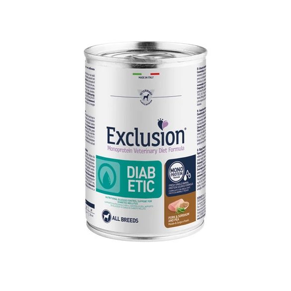 Exclusion Diabetic Pork & Sorghum and Rice 400 g