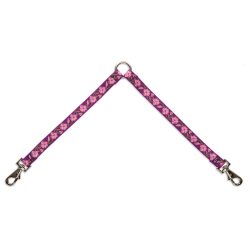   LUPINE pórázelosztó / ikervezető (Rose Garden 1,9 cm széles)