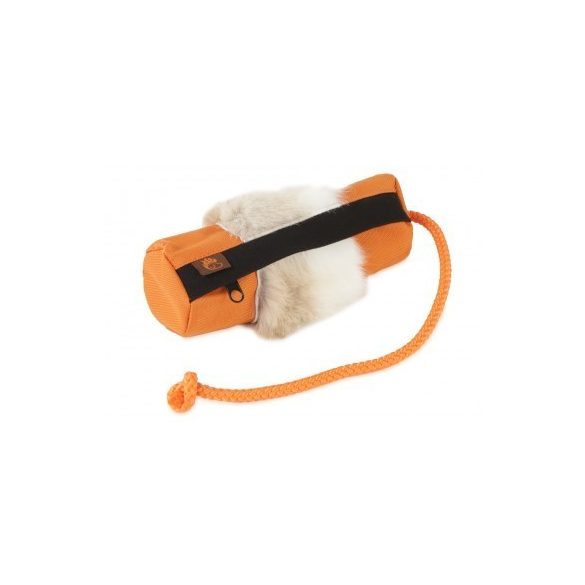 Firedog Tölthető dummy small orange nyúl szőrme rátéttel