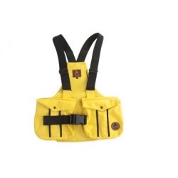   Firedog Dummytartó mellény Trainer M yellow with plastic buckle