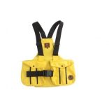 Firedog Dummytartó mellény Trainer XL yellow with plastic buckle